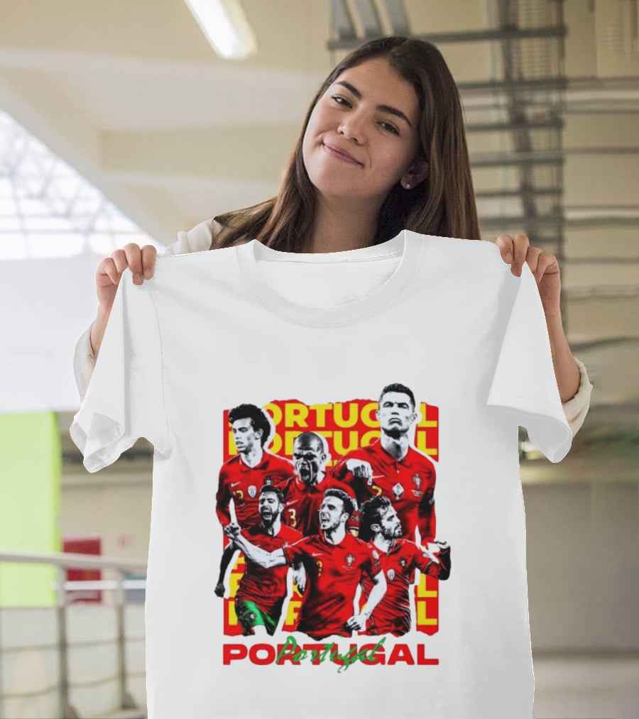 Portugal National Football Team Cristiano Ronaldo Fans T-Shirt