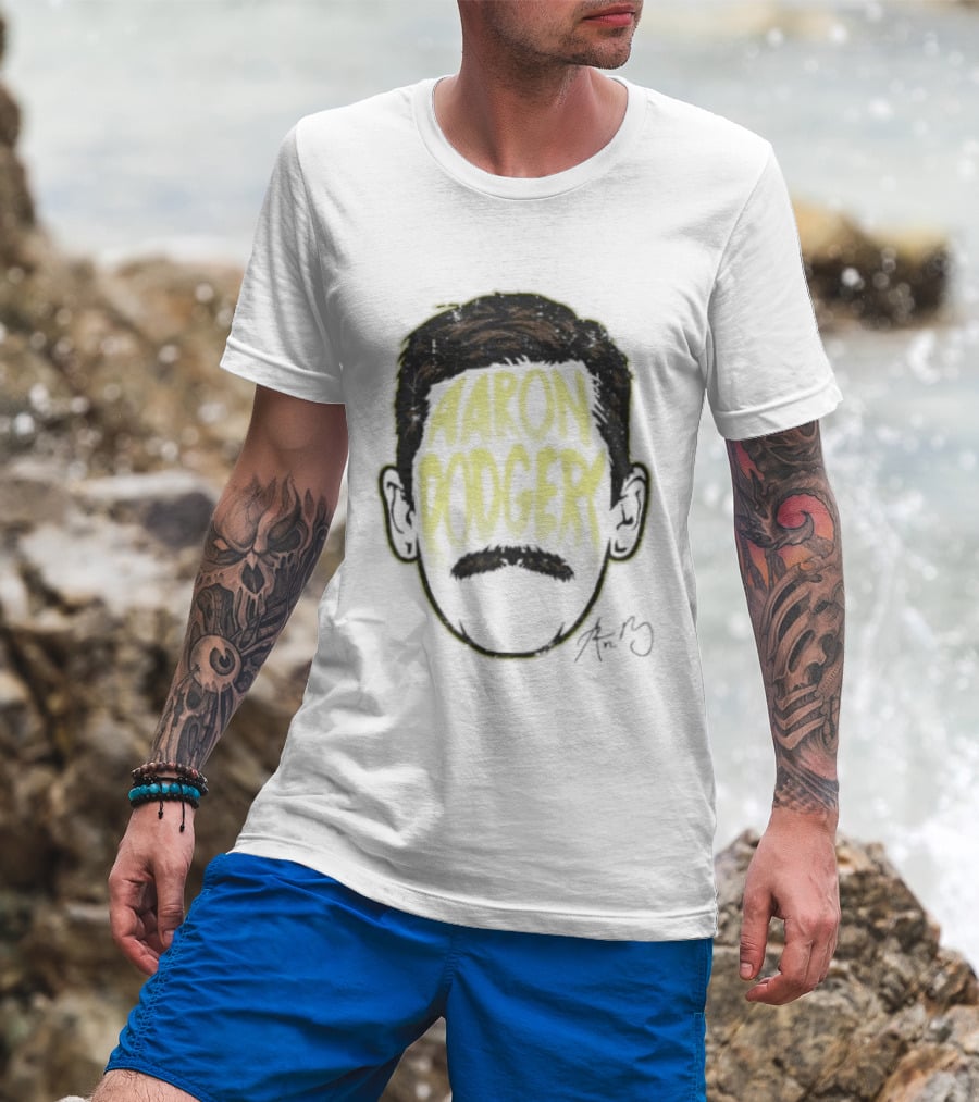 Aaron Rodgers 8 Pittsburgh Steelers Player AO Styling T-Shirt