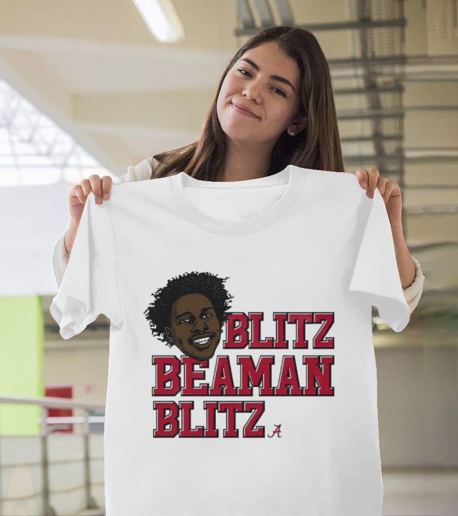 Alabama Crimson Tide Blitz Beaman Blitz Jeremiah Beaman T-Shirt