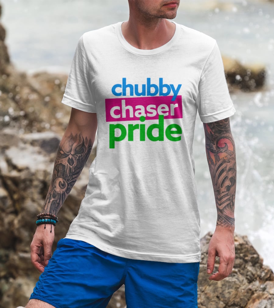 Chubby Chaser Pride Colorful T-Shirt
