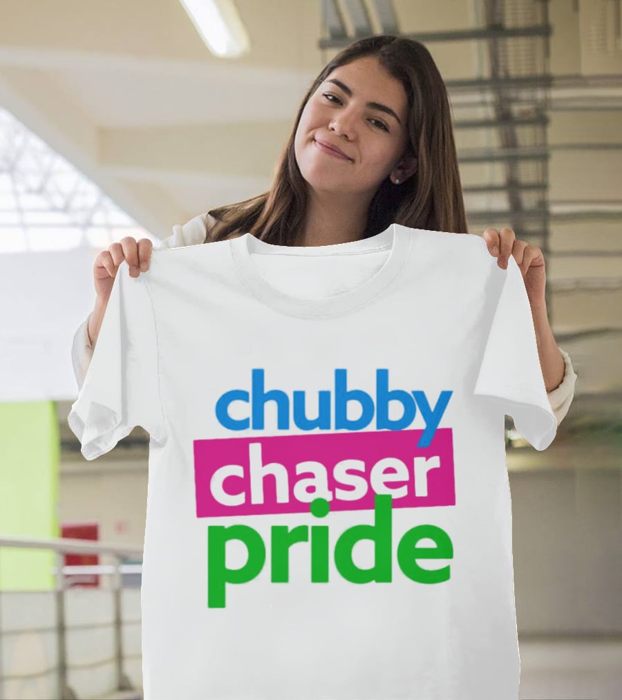 Chubby Chaser Pride Colorful T-Shirt