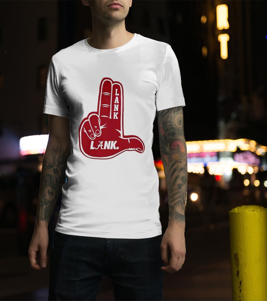 Alabama Crimson Tide Lank Hand Gesture T-Shirt