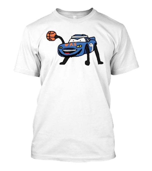 Alex Cars Russo Alex Caruso OKC Thunder Basketball Cartoon T-Shirt