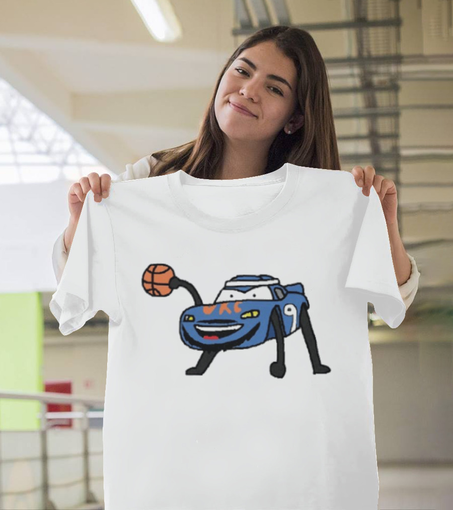 Alex Cars Russo Alex Caruso OKC Thunder Basketball Cartoon T-Shirt