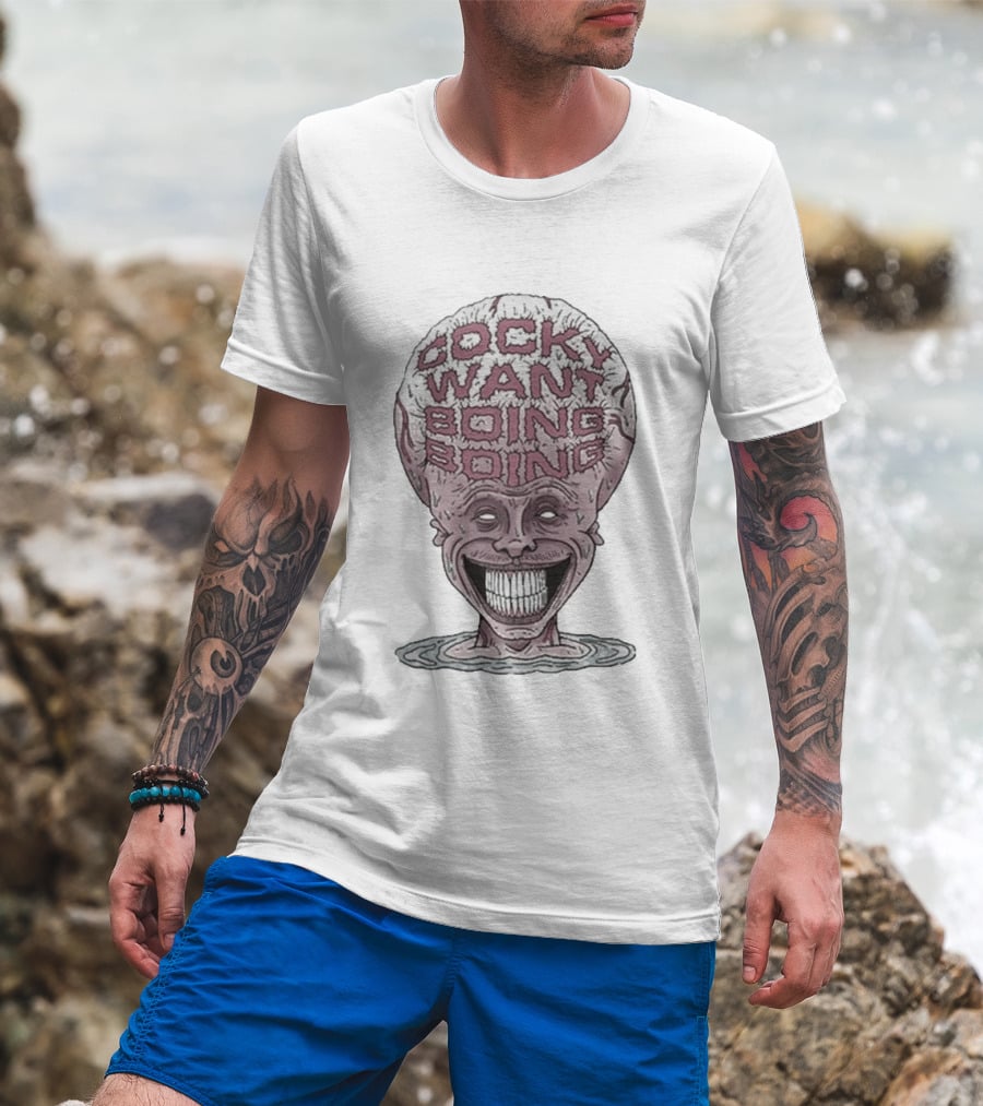 Cocky Want Boing Boing Meme Brain T-Shirt