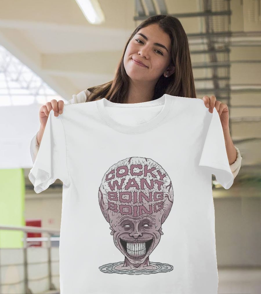 Cocky Want Boing Boing Meme Brain T-Shirt