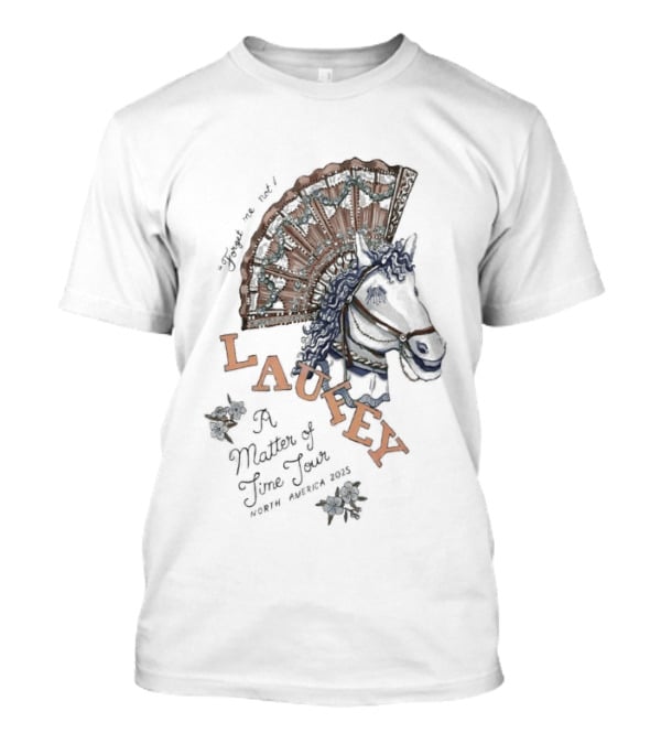 Awesome Laufey A Matter Of Time Horse Tour 2025 T-Shirt