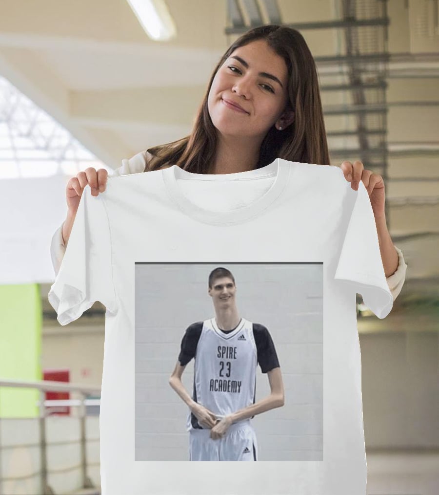 Spire Academy 23 Robert Bobroczkyi Basketball T-Shirt