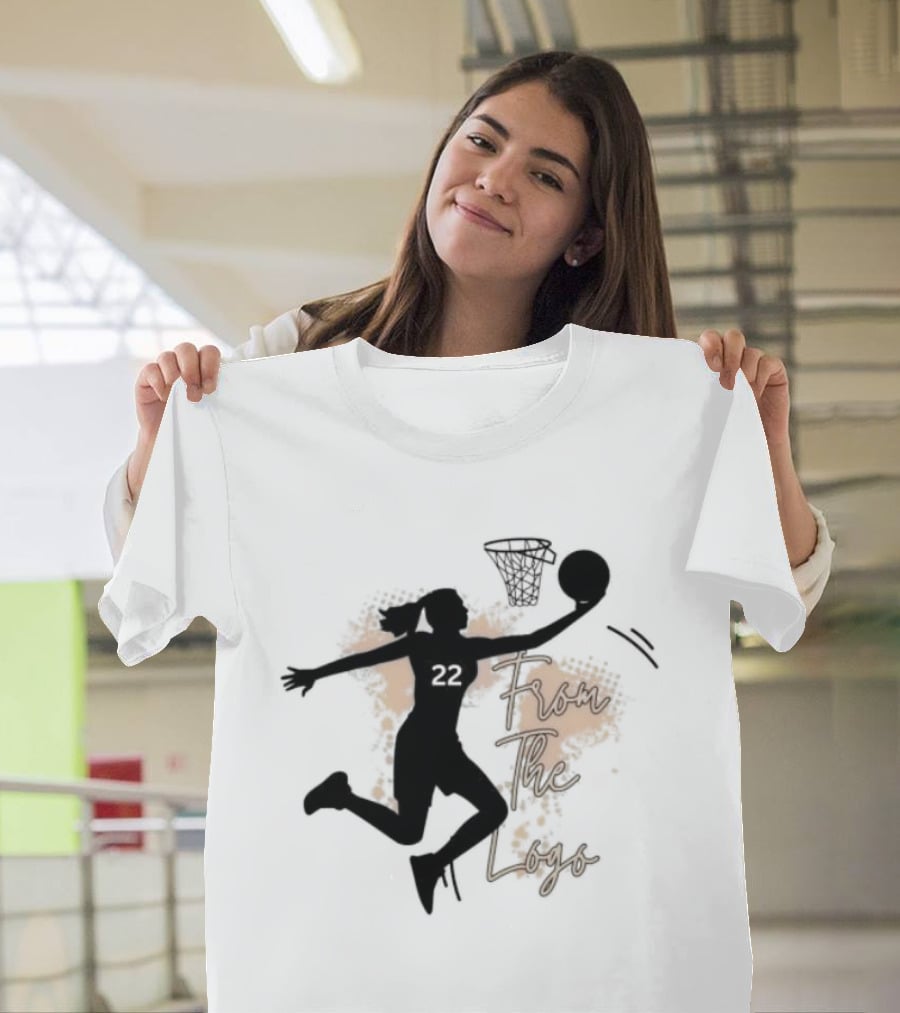 Caitlin Clark 22 Basketball From The T-Shirt