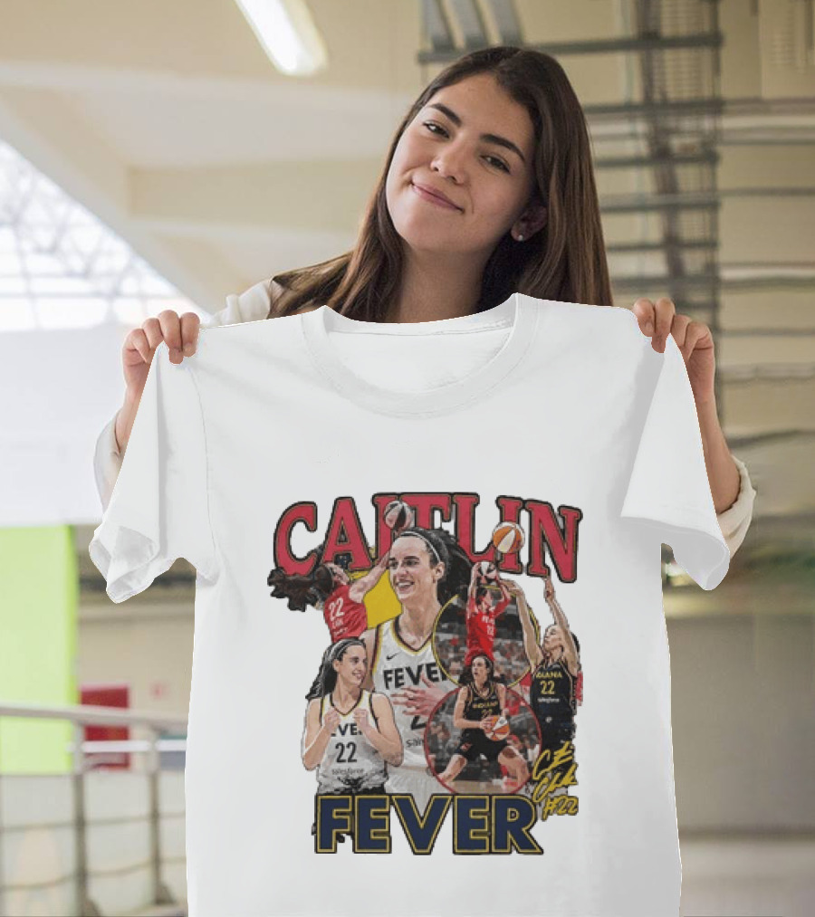 Caitlin Clark 22 Indiana Fever WNBPA T-Shirt