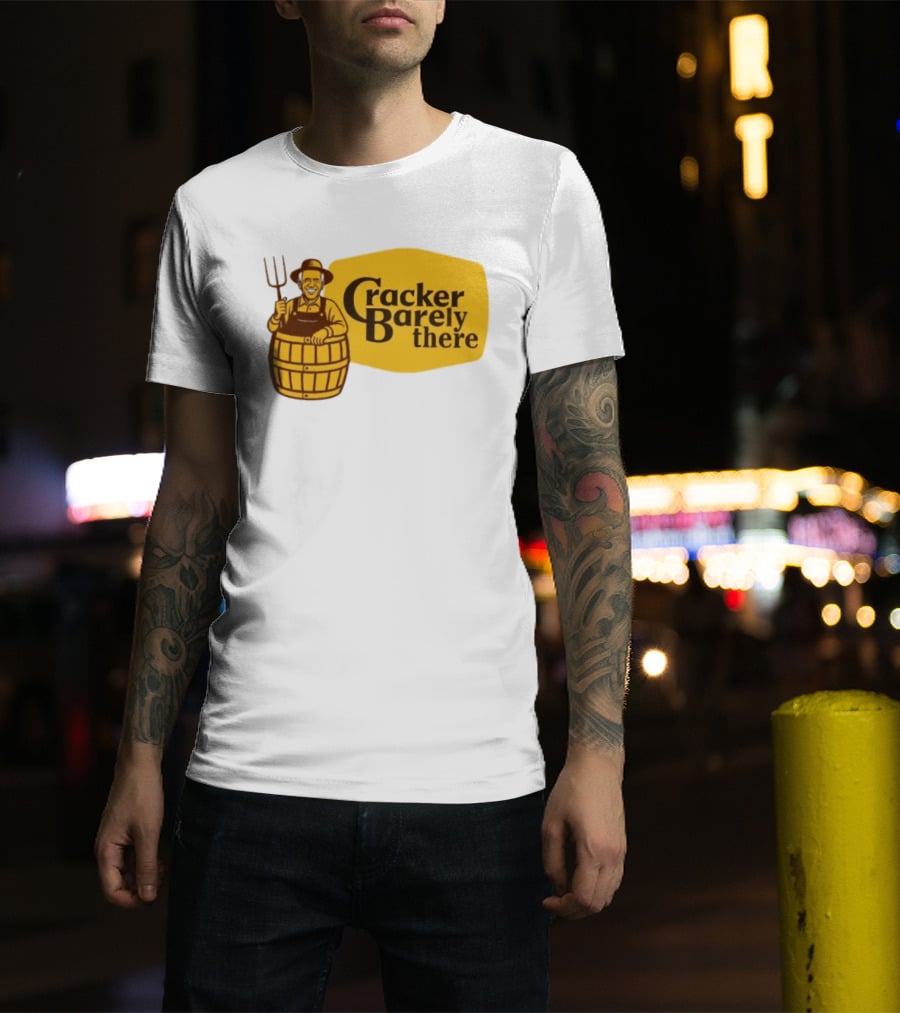Joe Biden Cracker Barely There Cracker Barrel T-Shirt