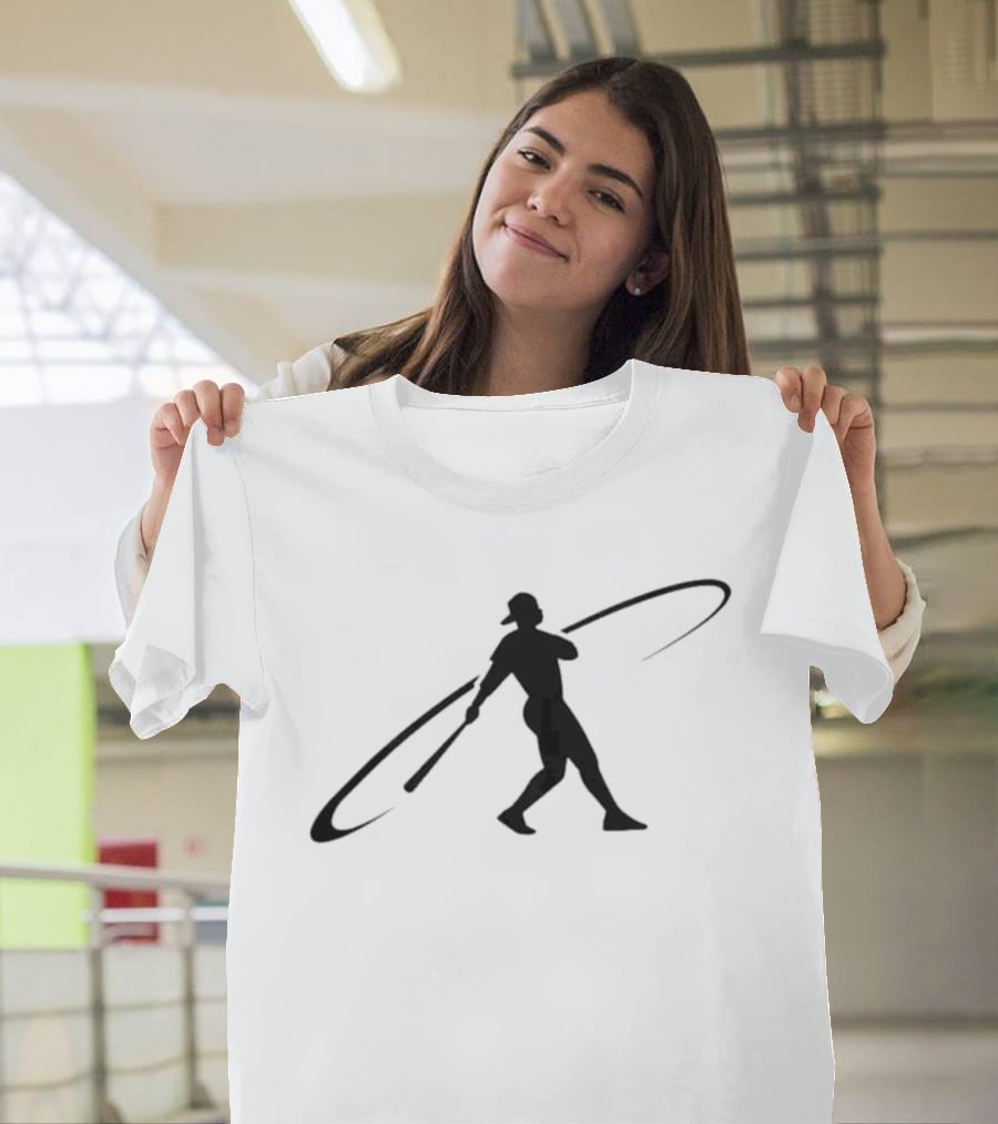 Ken Griffey Jr Swingman Silhouette Baseball Legend T-Shirt