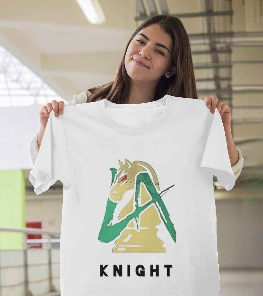 LA Knight WWE Horse Knight Chess Piece T-Shirt
