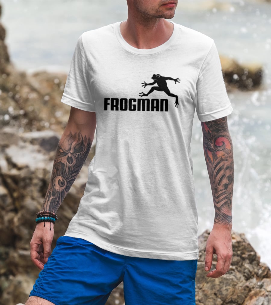 Frogman Leaping T-Shirt
