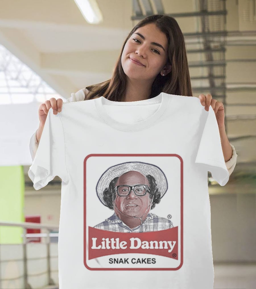 Little Danny Snak Cakes Meme Featuring Iconic Little Debbie T-Shirt