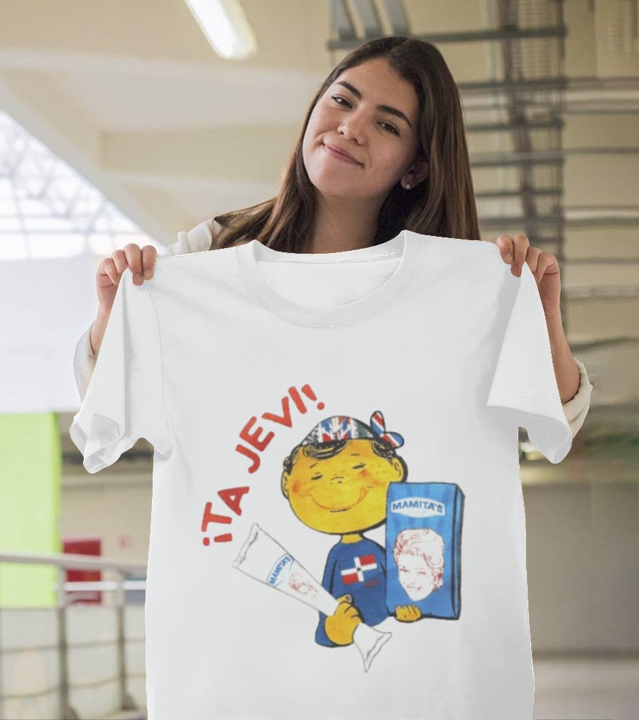 ¡Ta Jevi! Mamita's Ice Cream Dominican Packaging T-Shirt