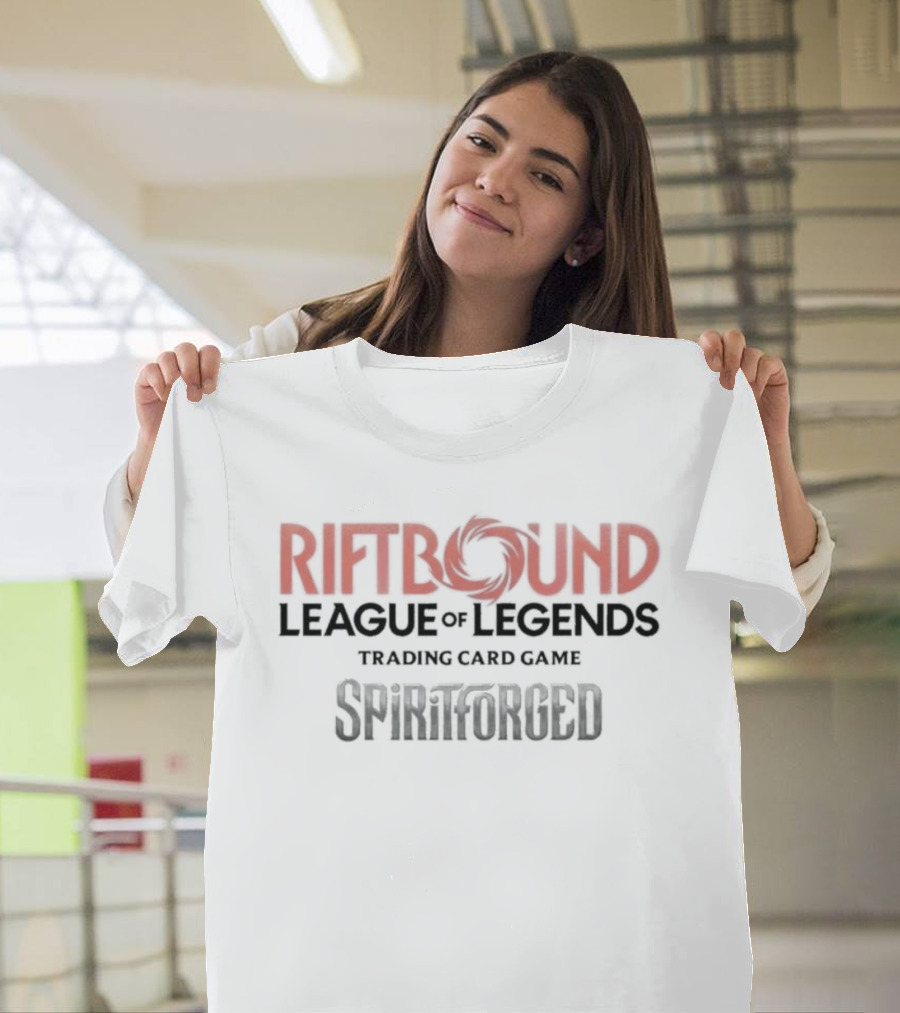 Riftbound League Of Legends Trading Card Game Spiritforged T-Shirt