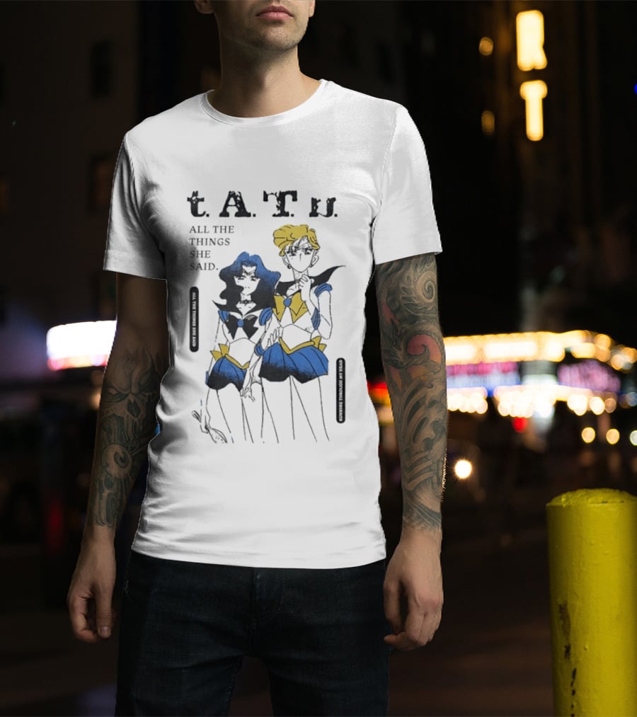 T.A.T.u. All The Things She Said Sailor Senshi T-Shirt