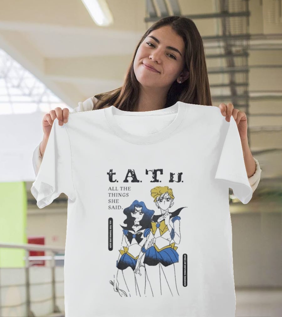 T.A.T.u. All The Things She Said Sailor Senshi T-Shirt