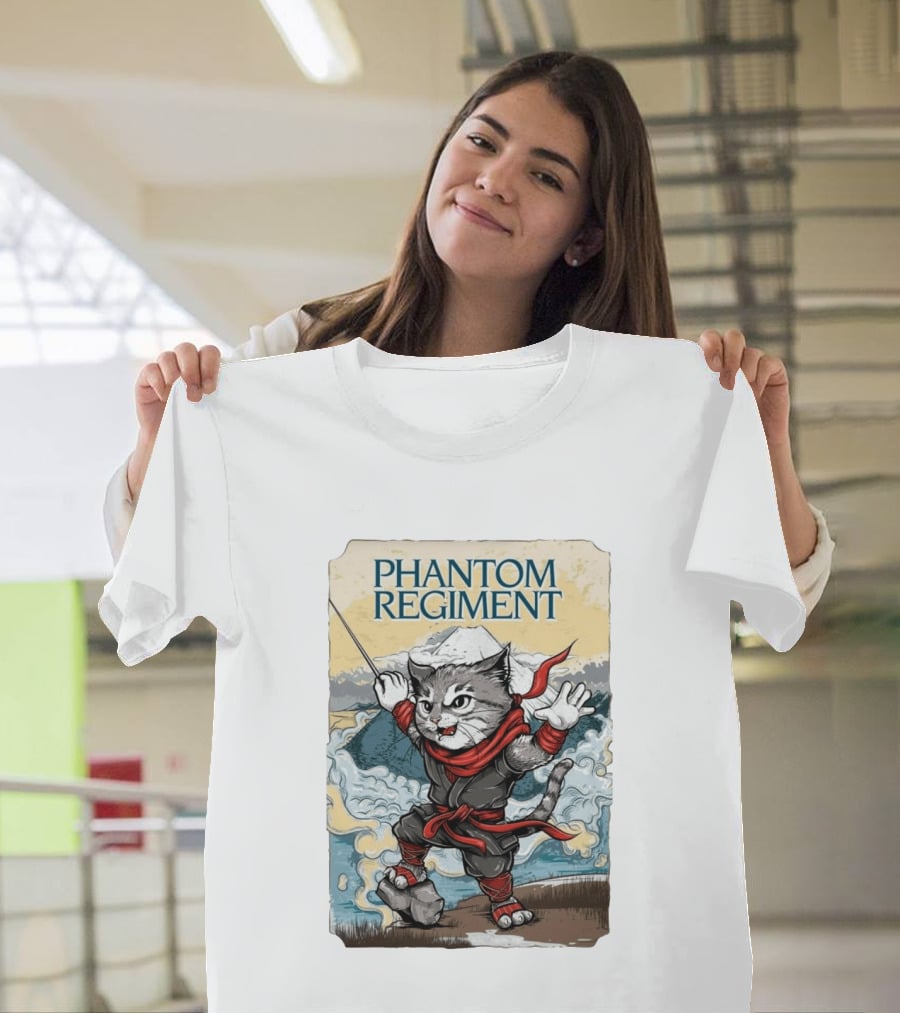 Original Phantom Regiment Conductor Cat Ninja T-Shirt