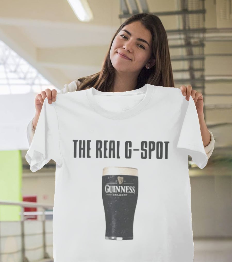 The Real G Spot Guinness Draught Beer T-Shirt