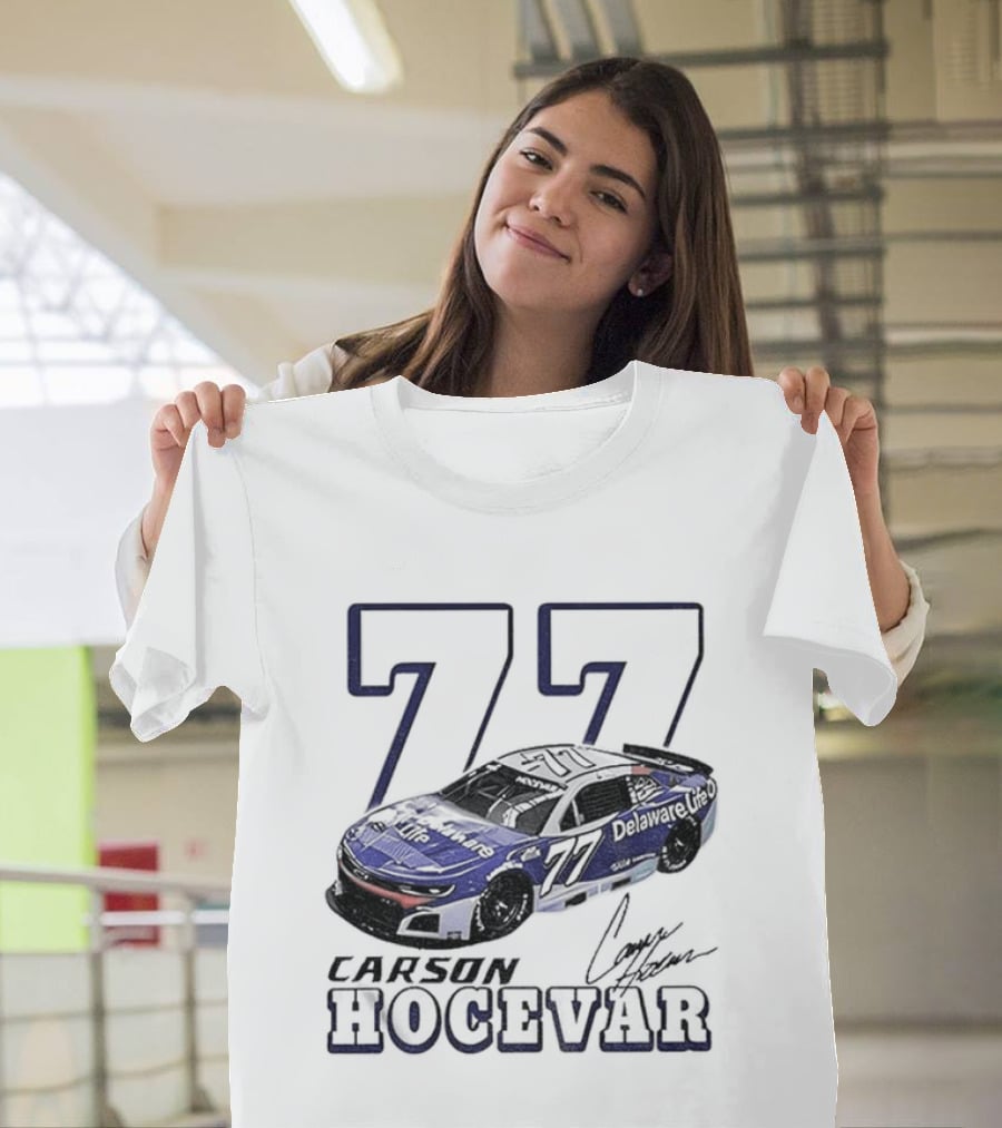 77 Carson Hocevar Nascar Racing Car T-Shirt
