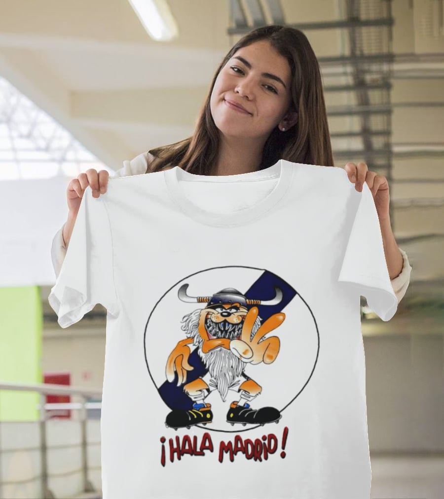 Viking Hala Madrid Real Madrid Club De Futbol Fan T-Shirt