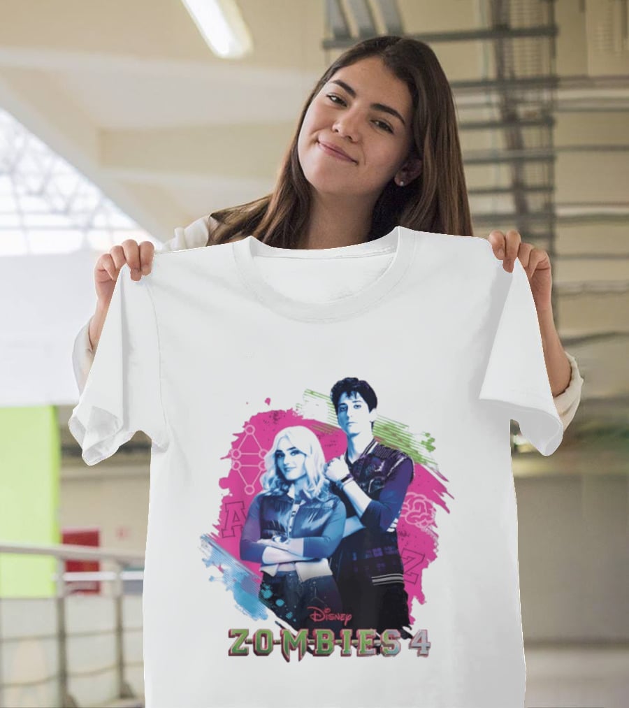 Zed And Addison Disney Zombies 4 Dawn Of The Vampires Movie T-Shirt