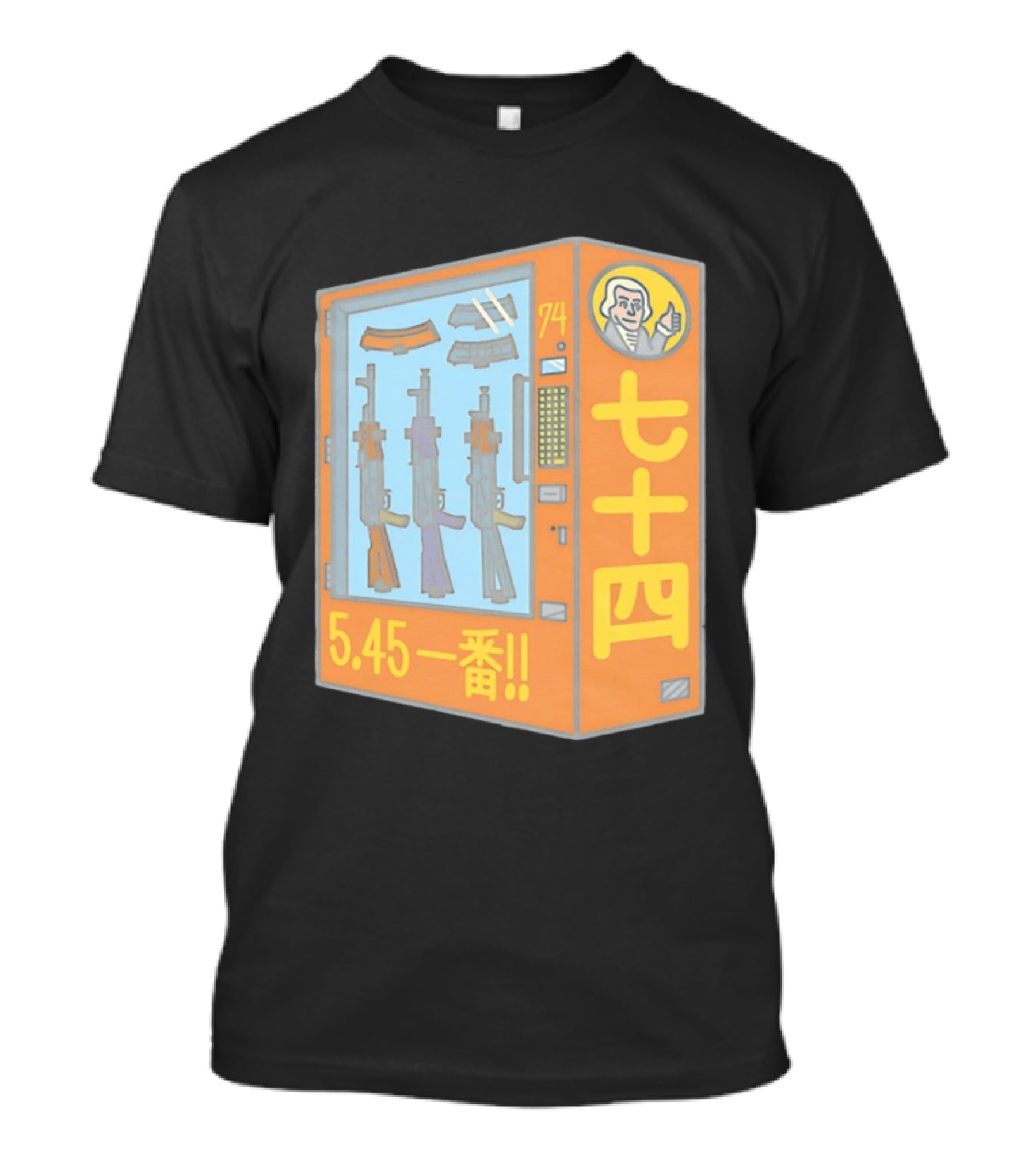Vending Machine 74 Seven Four 5.45 Ichiban T-Shirt