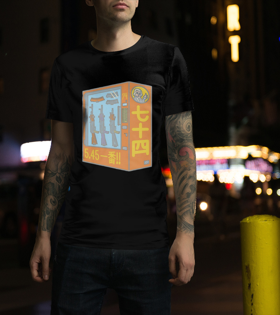 Vending Machine 74 Seven Four 5.45 Ichiban T-Shirt