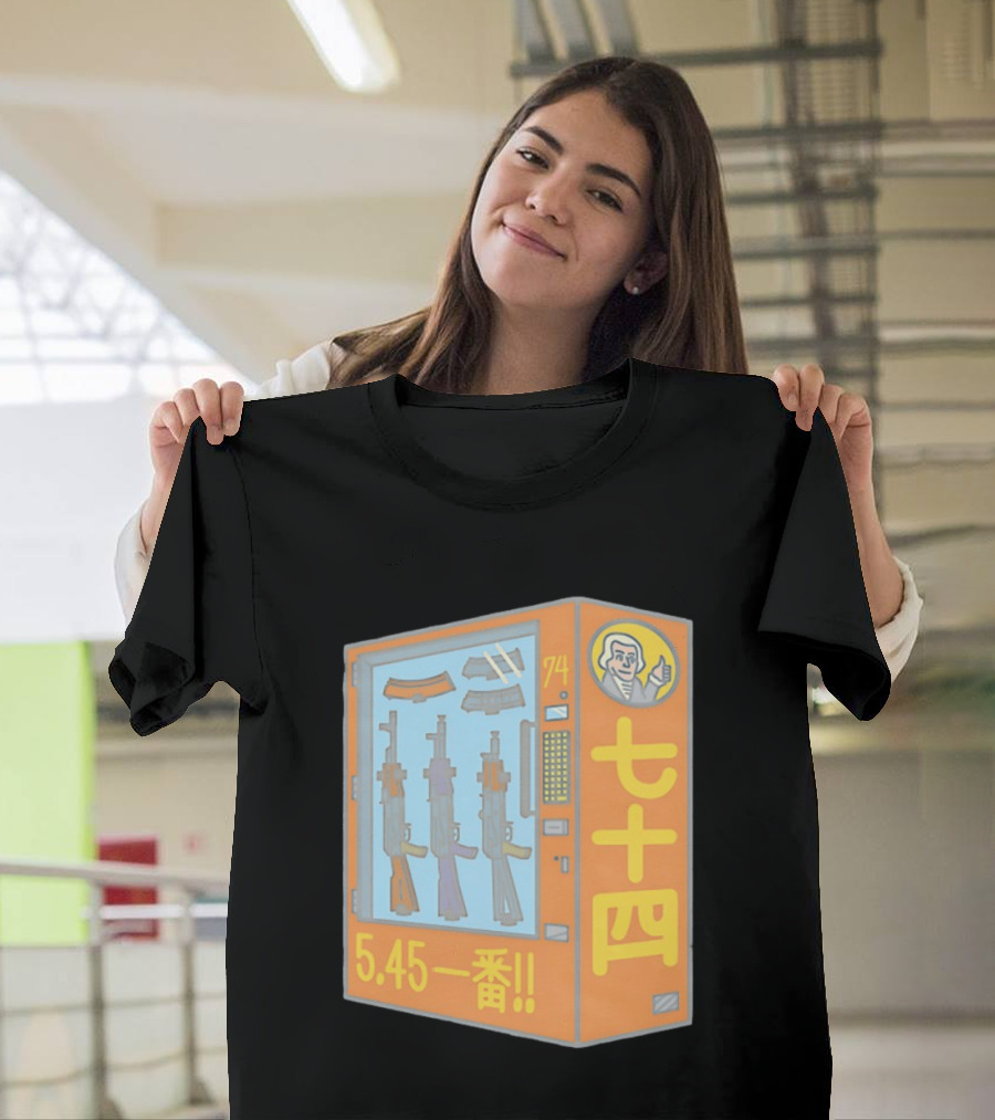 Vending Machine 74 Seven Four 5.45 Ichiban T-Shirt
