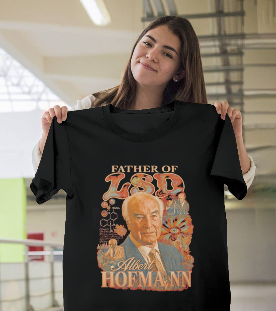 Father Of LSD Albert Hofmann Psychedelic T-Shirt