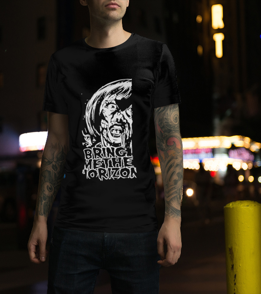 Bring Me The Horizon Distressed Zombie BMTH T-Shirt