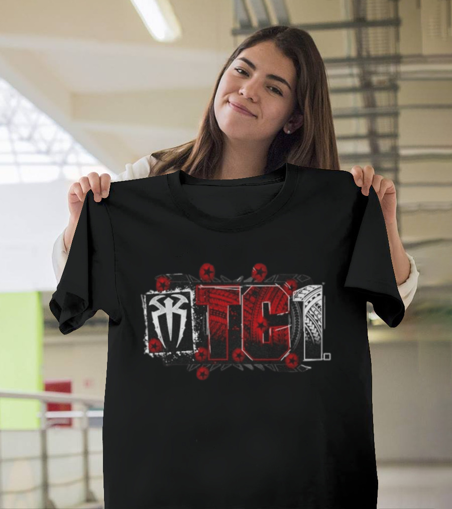 Roman Reigns Head Of The Table Wrestling OTC1 T-Shirt