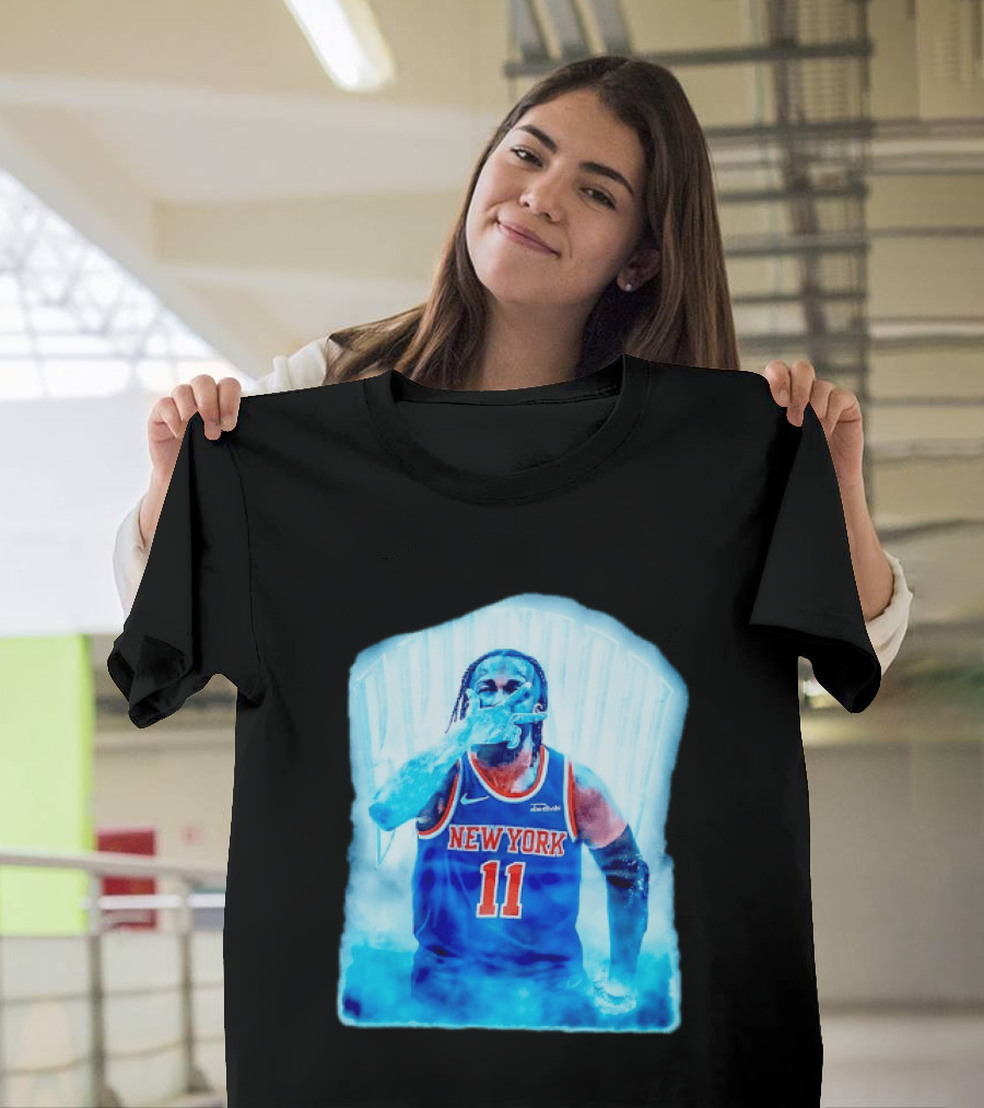 Jalen Brunson New York Knicks Number 11 NBA Basketball Player T-Shirt