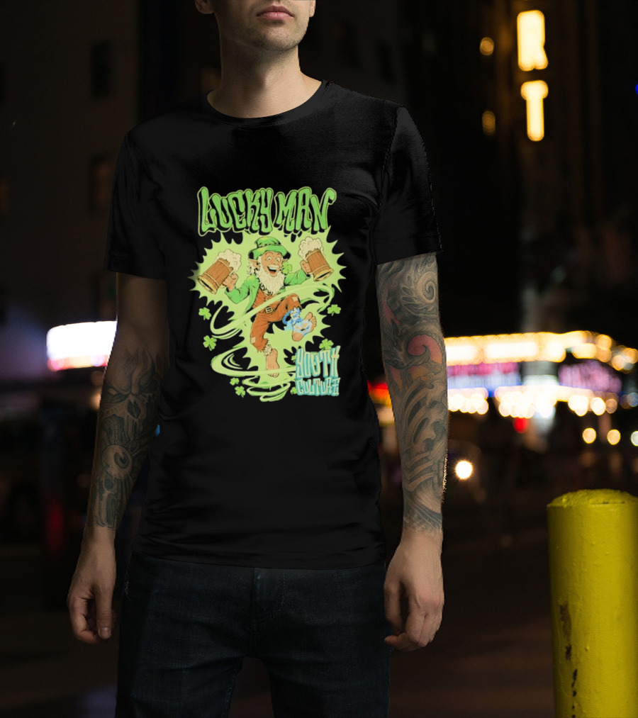 Lucky Man Leprechaun Youth Culture More Than Movement St Patricks Day T-Shirt