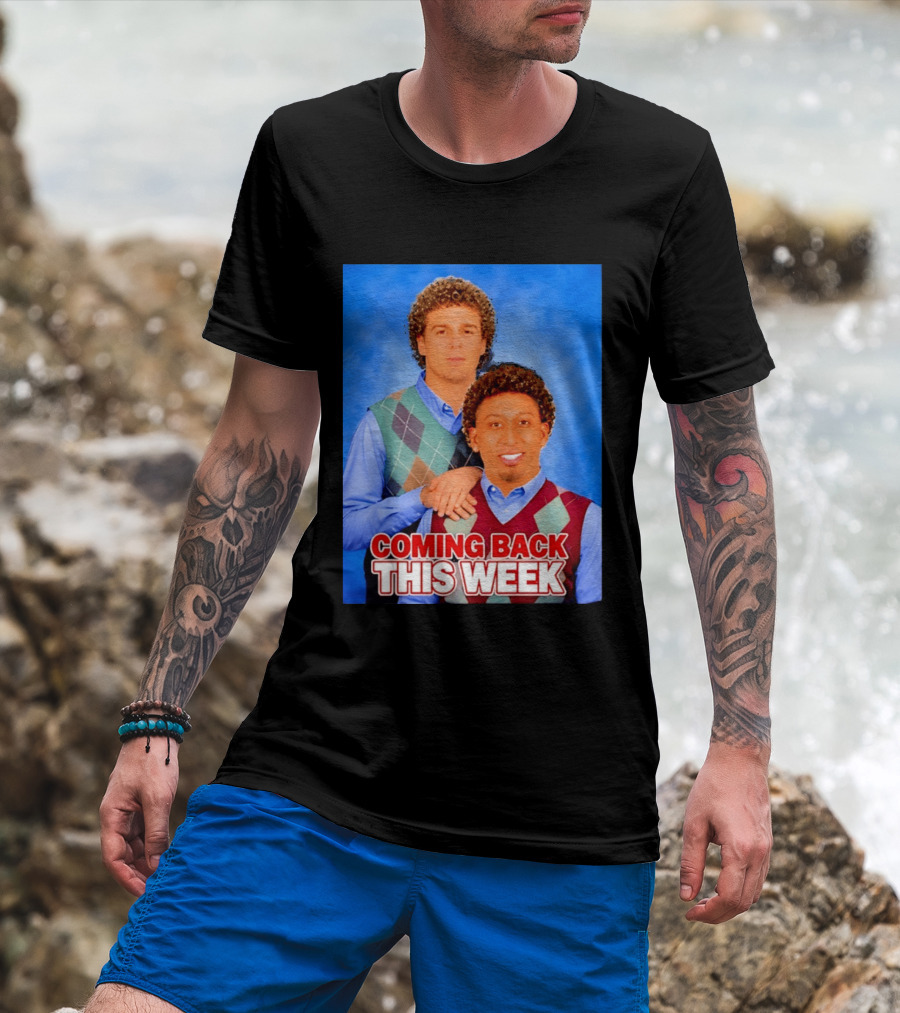 Edwin Diaz Kíke Hernandez Step Brothers Coming Back This Week T-Shirt