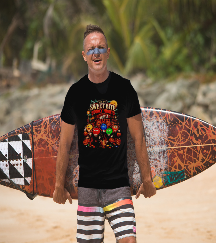 Est 1941 M&M's Sweet Bite Spooky Nights Halloween T-Shirt