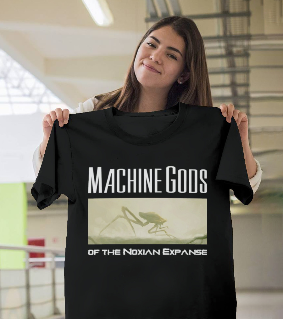 Machine Gods Noxian Expanse Sci Fi Creature T-Shirt