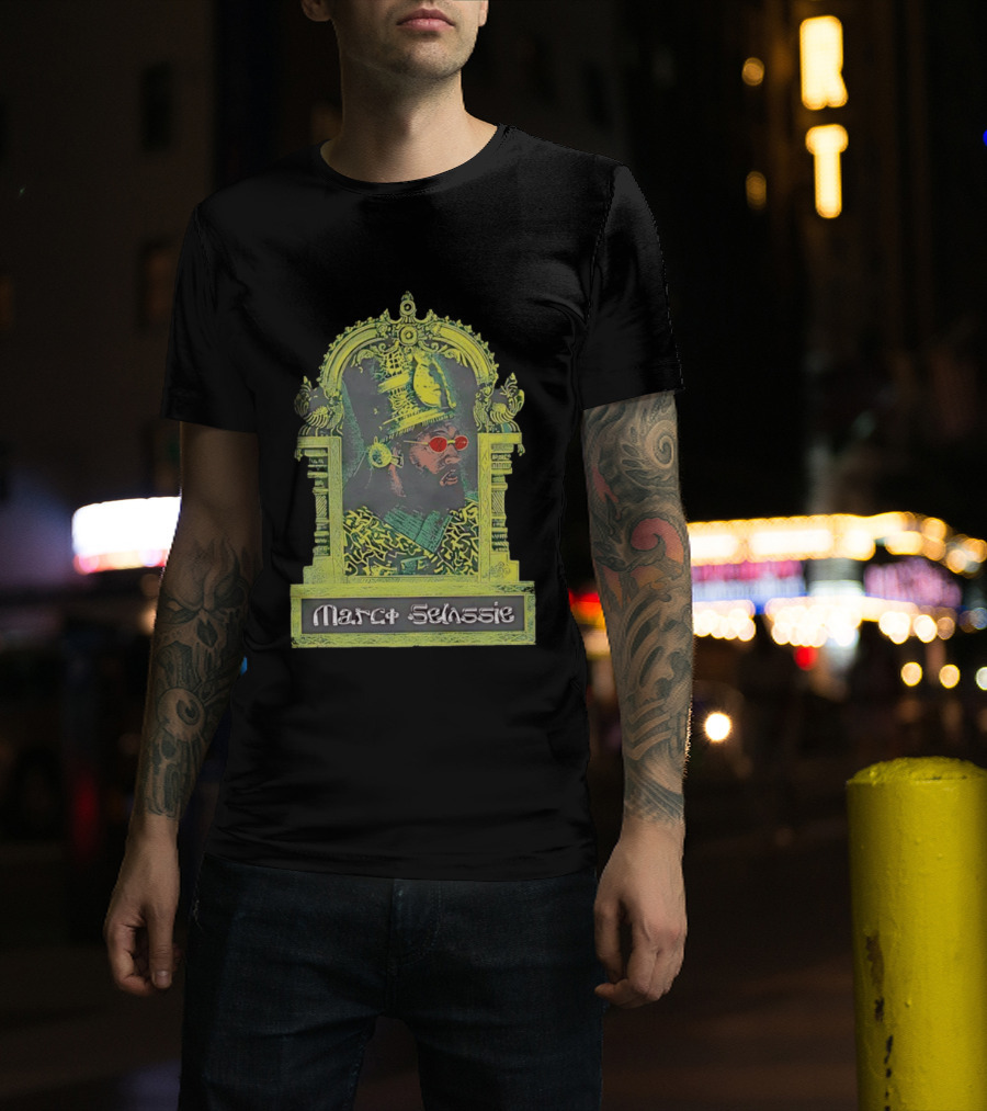 Marcf Selassie Bootleg Rap Ornate T-Shirt