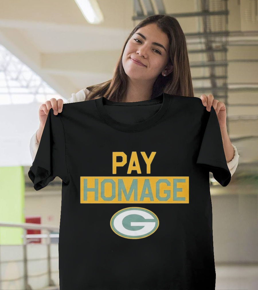 Green Bay Packers Pay Homage With Iconic G T-Shirt