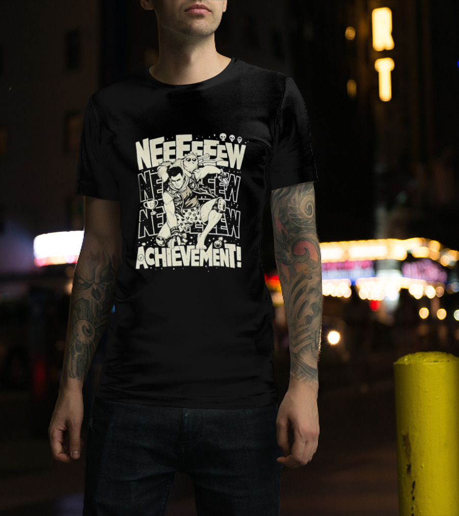 NEEEEW NEEEW NEEEW NEEEW ACHIEVEMENT Gaming Video Game Gamer T-Shirt