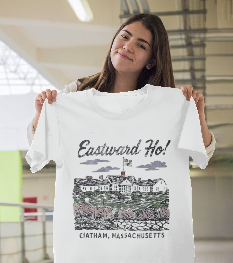 Eastward Ho Chatham Massachusetts Golf Club Scenic Landscape T-Shirt