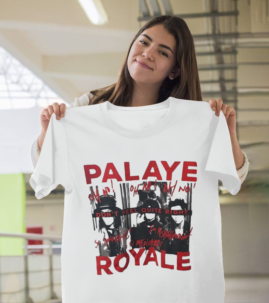 Palaye Royale Don't Feel Quite Right Oh No So Unsatisfied Misunderstood Mediocre T-Shirt