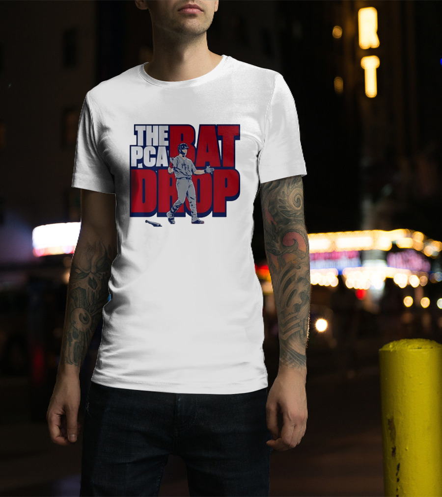 The PCA Bat Drop Pete Crow Armstrong Chicago Cubs T-Shirt