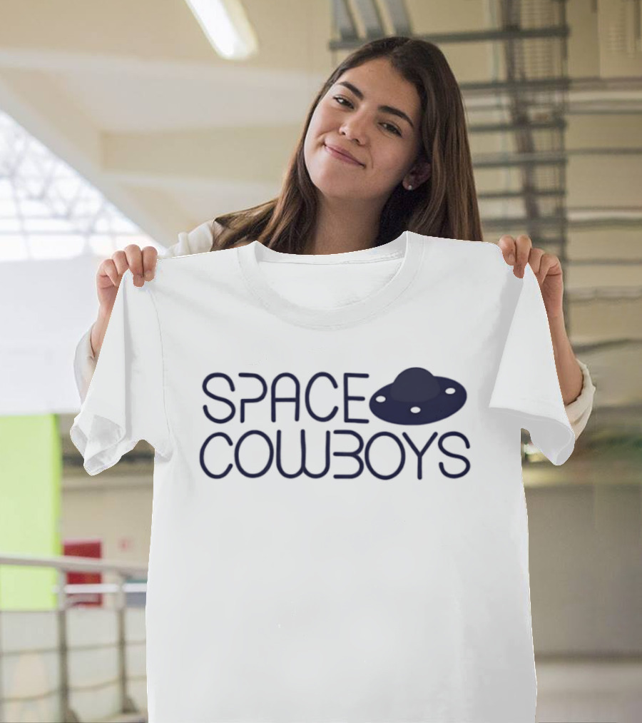 Space Cowboys UFO Sci Fi Cowboy Fusion T-Shirt