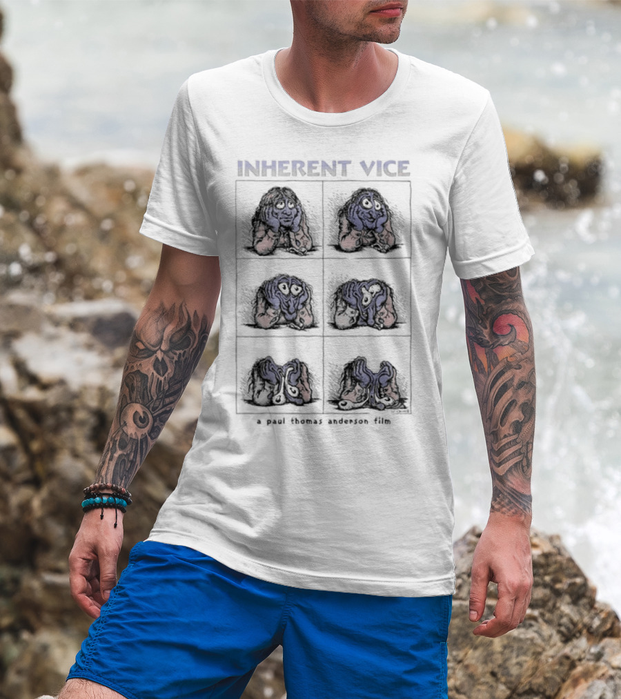 Inherent Vice Paul Thomas Anderson Film R Crumb T-Shirt
