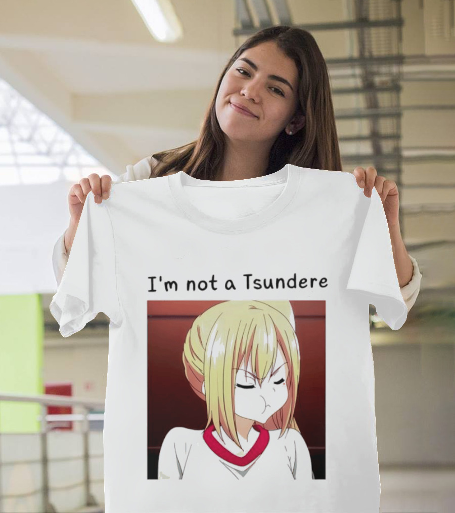 I'm Not A Tsundere Mai Kawakami Anime Character Expression T-Shirt