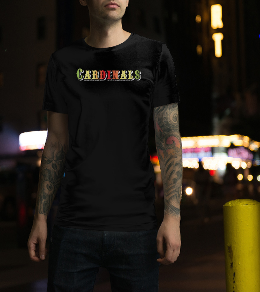 St Louis Cardinals 100th Anniversary Black History Month 1926 2026 Reds Yellows Greens T-Shirt