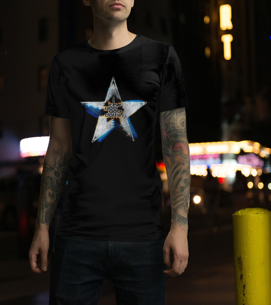 The Goo Goo Dolls Star Summer Tour Concert Dates Schedule T-Shirt